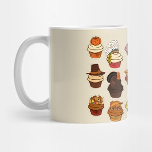 Thanksgiving Mini Cupcakes Mug